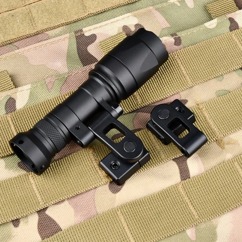 Wadsn linterna estroboscópica M340C M340W M340A M340B, luz de arma táctica para Mlok Keymod Rail Fast Helmet Picatinny Mount - imagen 3