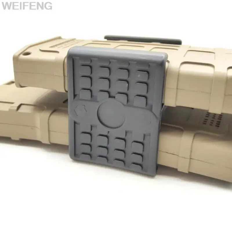 Abrazadera paralela de revista táctica para Rifle MP5 Airsoft Mag, acoplador, Clip de tiro, accesorios militares de caza - imagen 2