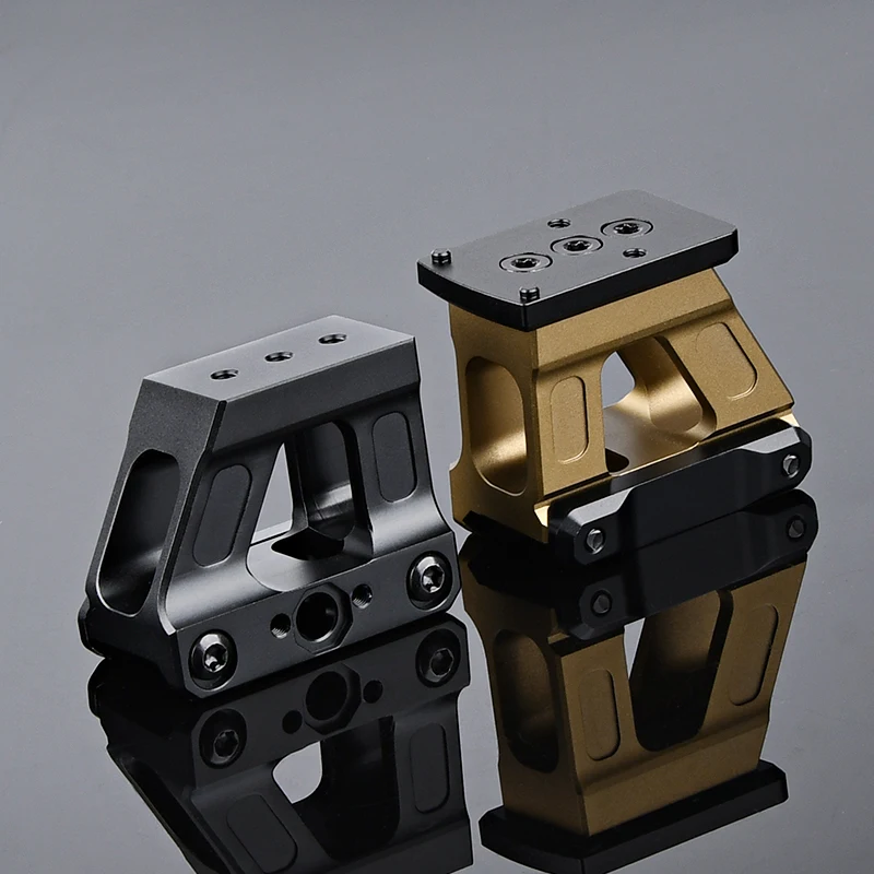 Base elevada de Metal táctica WADSN MRDS UN FAST para mira de punto rojo, soportes Airsoft de línea central óptica de 26 pulgadas, accesorio OMNI - imagen 2