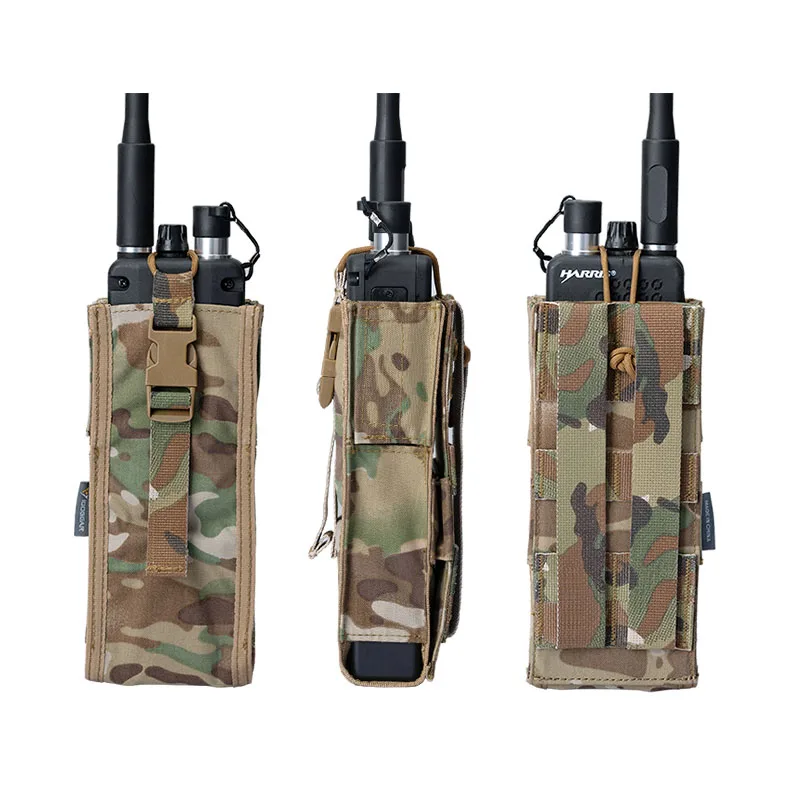 Accesorios universales para chaleco táctico, bolsa para walkie-talkie PRC148/152, bolsa para Radio - imagen 4