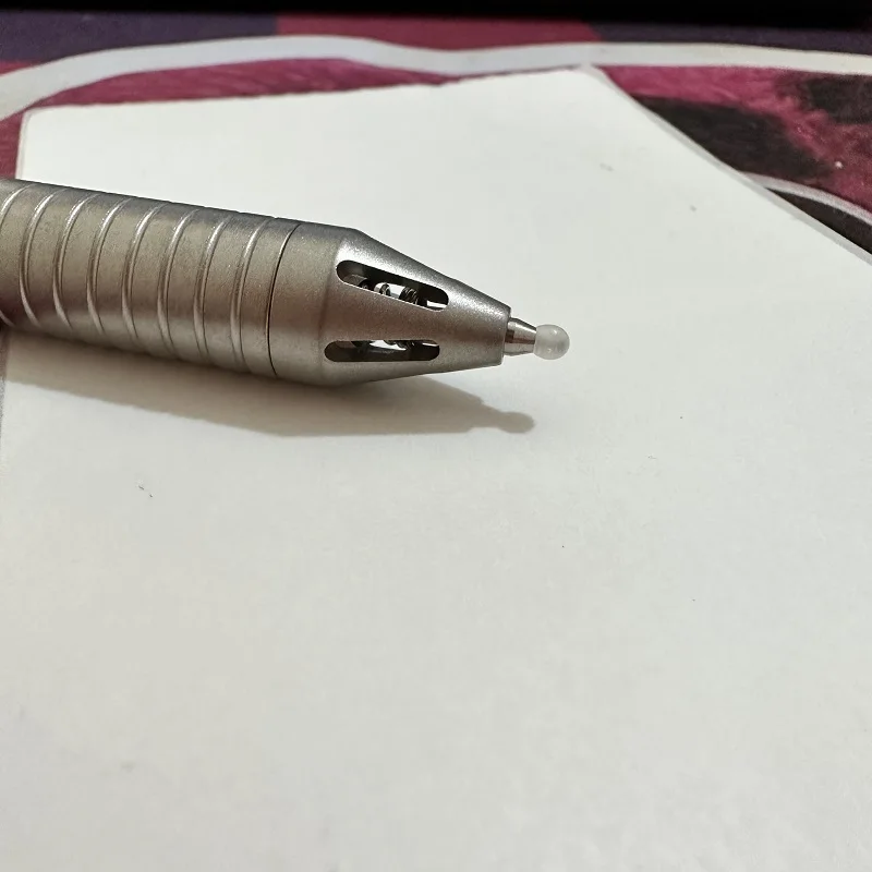 Bolígrafo táctico ligero de titanio Tc4, bolígrafo de firma portátil Edc - imagen 4