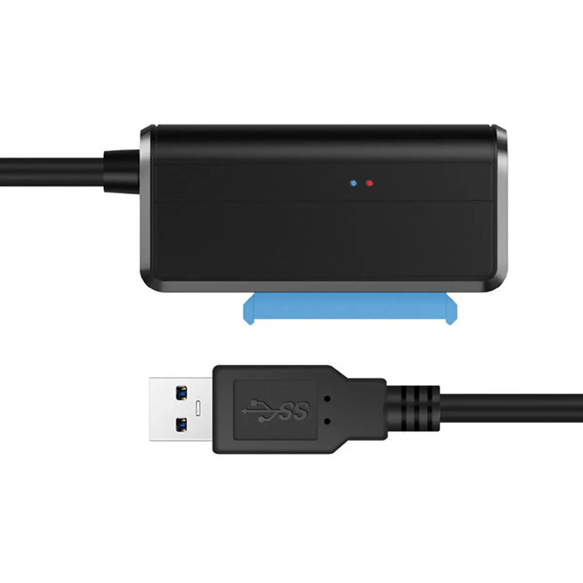 Chenyang-Cable adaptador USB 3,0 a SATA en ángulo, adaptador de 22 pines para unidad de disco duro SSD de 2,5 "y 3,5 pulgadas, para ordenador de escritorio y portátil - imagen 3