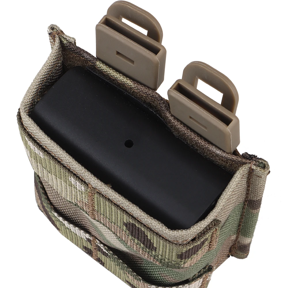 Bolsa táctica Molle de nailon para Rifle, funda de liberación rápida para Rifle, militar, caza y Tiro, 7,62mm - imagen 4