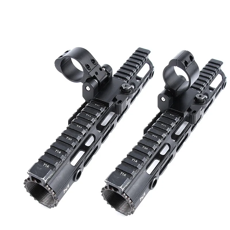 Mira táctica Airsoft abatible a lado QD, montaje de punto rojo, ajuste de 20mm, riel Picatinny, lupa, alcance, accesorios para Rifle de caza, Aimpo - imagen 4