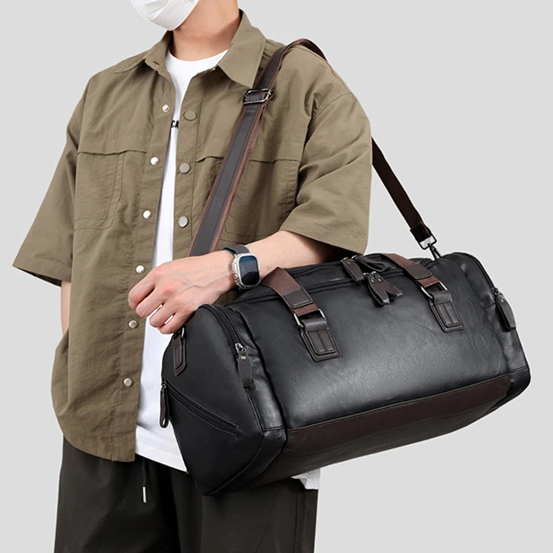 Bolsa de lona de viaje para gimnasio y escapadas de fin de semana - imagen 2