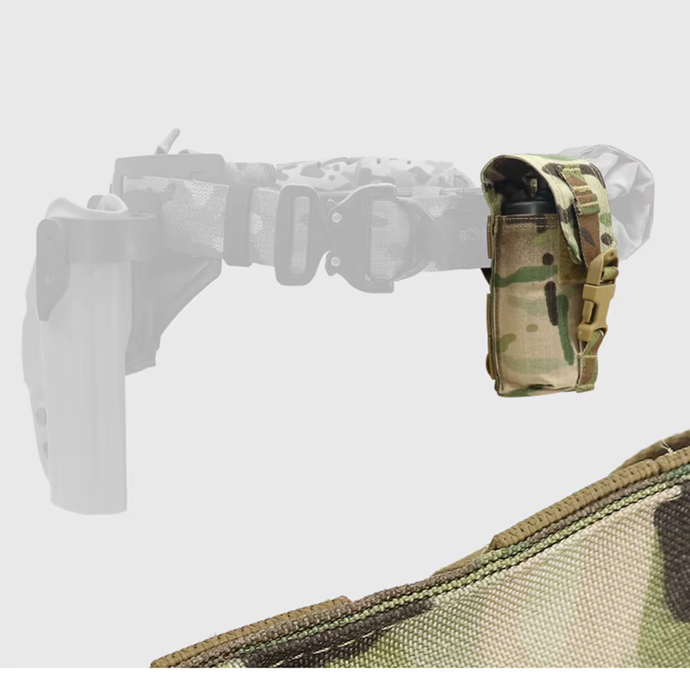 Detalle del nylon 500D y sistema Molle