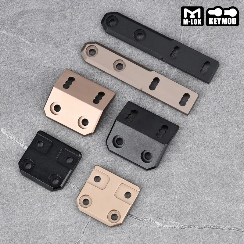 WADSN Metal serie ARIS montaje táctico Offset para M300 M600 linterna Base ajuste 20mm Rail MLOK KEYMOD caza Airsoft accesorio - imagen 2