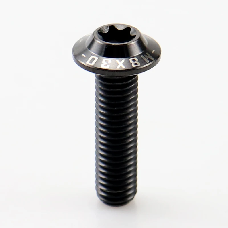 Tornillo de cabeza de ciruela interior de aleación de titanio M6/m8 becerro N ° 9 carcasa de baldosa de barro perno negro fijo Pvd - imagen 5