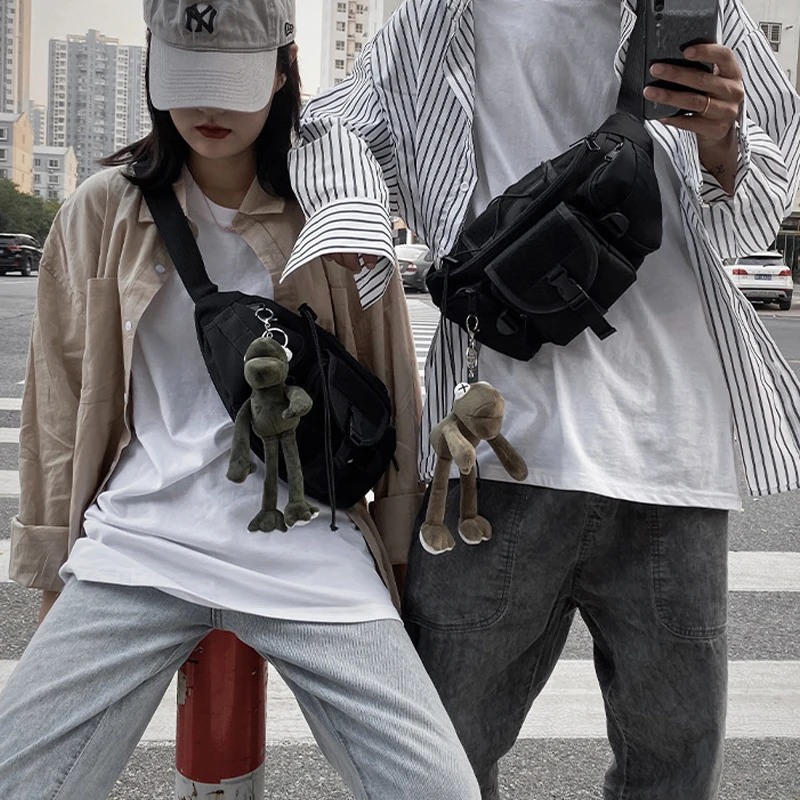 Riñonera para hombre, bolso informal grande multifuncional con cinturón, bolsa táctica para senderismo al aire libre, bolsa de viaje de camuflaje de montaña para teléfono Fi - imagen 2