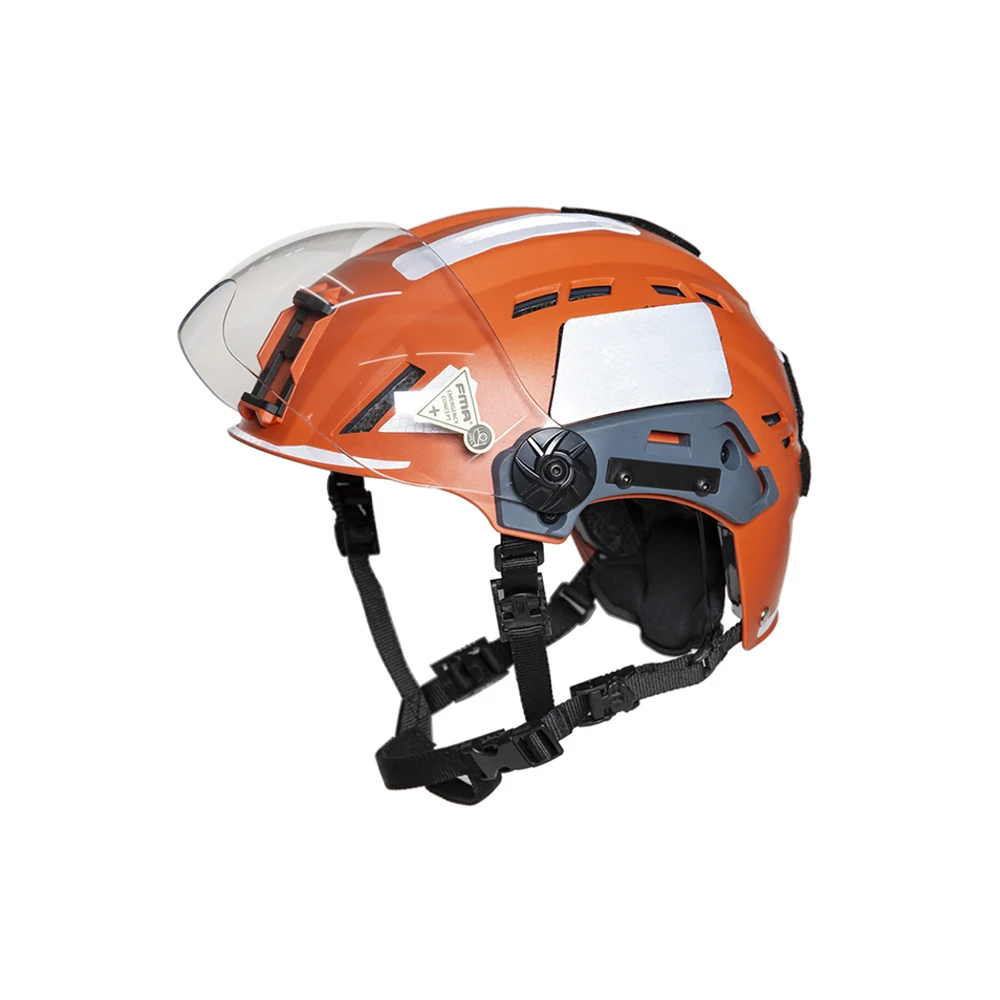 FMA EX SAR-casco de seguridad para bicicleta, gorra de rescate de emergencia, rescate de incendios, ligero, deportes de ciclismo, montar, ajustable, con soporte NVG - imagen 5