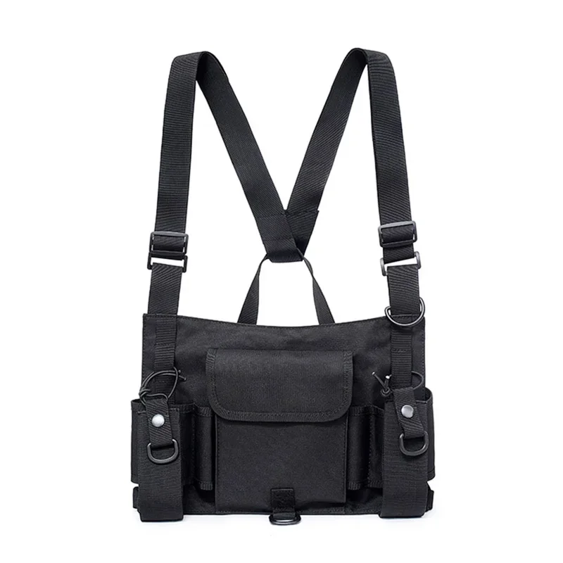 Bolso táctico riñonera y bolso de pecho ajustable para viaje - imagen 4