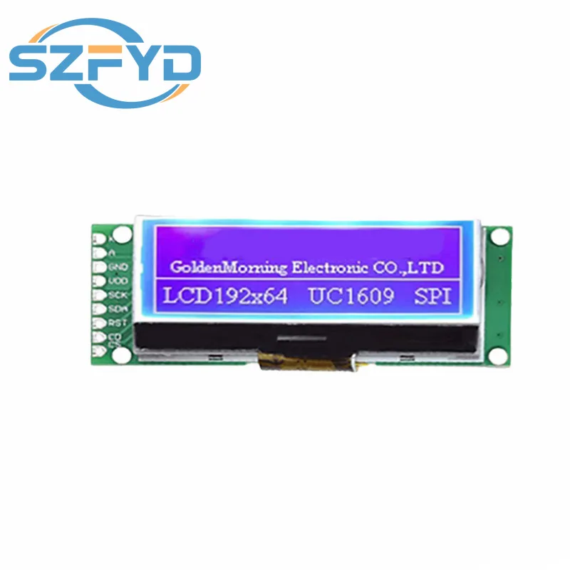 19264 Pantalla de visualización del módulo LCD SPI serie de matriz gráfica 192*64 en 3,3 V-5 V - imagen 5