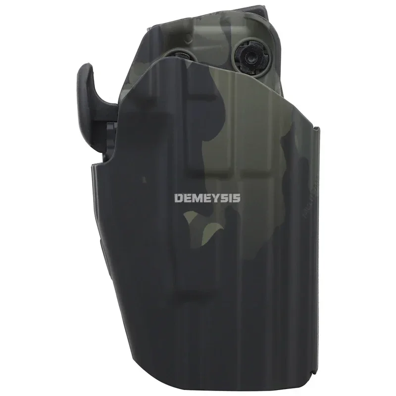 Funda táctica para pistola derecha e izquierda, fundas para cinturón de tiro para GLOCK 17 20 21 22 31 37 SIG P225, funda de transporte para pistolas - imagen 3
