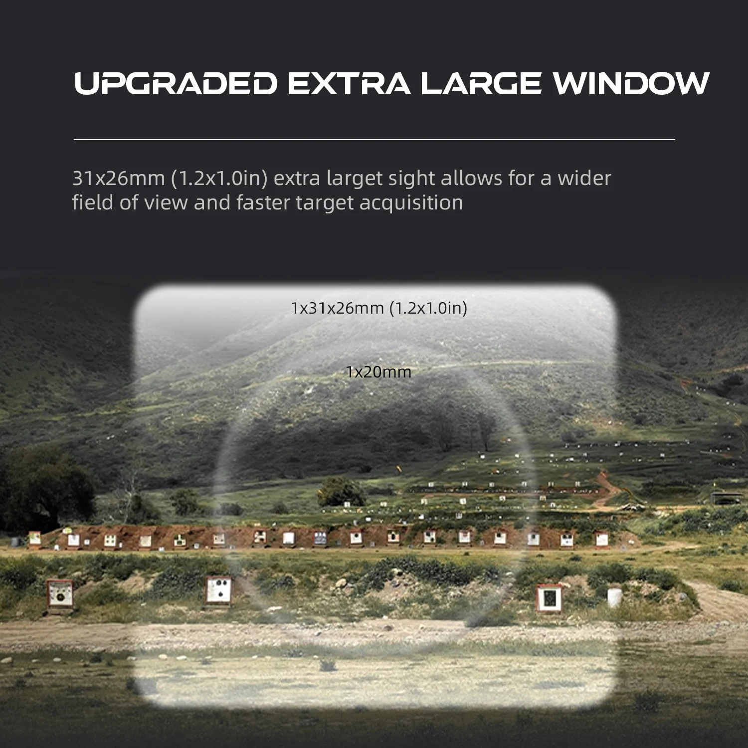 Mira Red Dot Vector Optics Frenzy Plus 1x31x26 Multi-Retícula con Sensor de Movimiento, Modo NV y Protector para AR 15 - imagen 4
