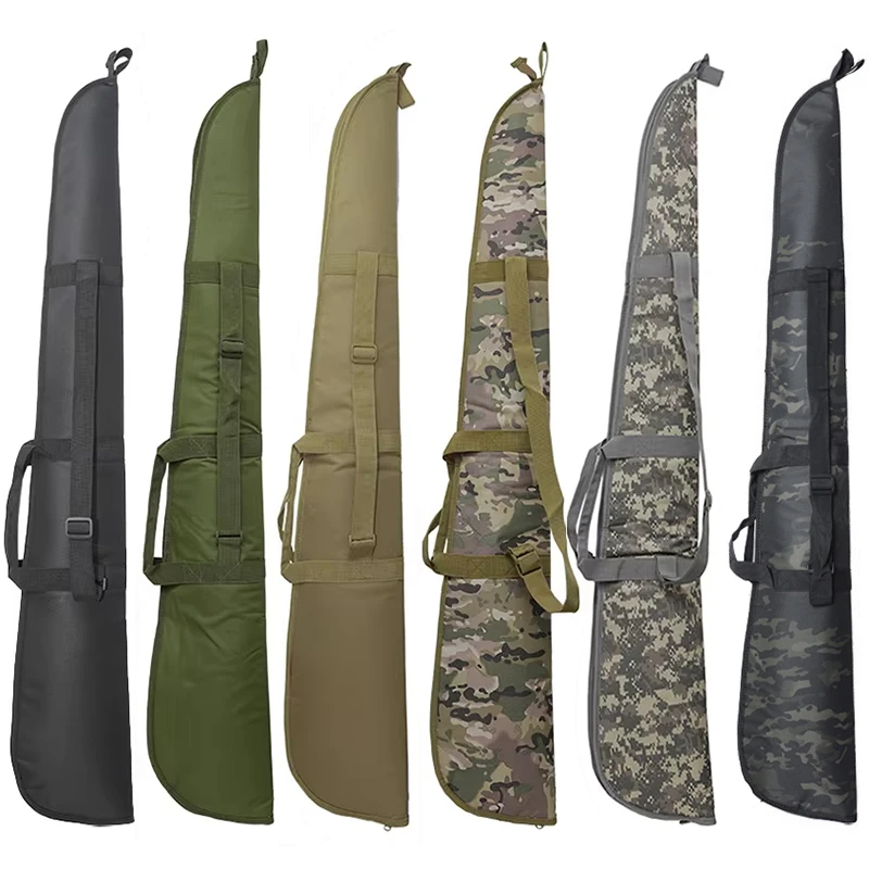 Bolsa táctica de nailon para pistola Airsoft, estuche para Rifle de francotirador, funda táctica para transporte de pistola, bolso de caza, bolso de hombro, bolsa deportiva Molle - imagen 5