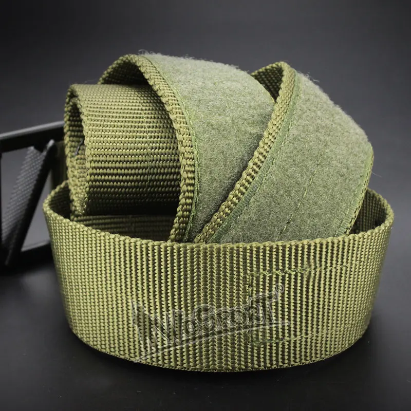 Cinturón táctico de combate militar para hombre, cinta de cintura ajustable CQB, equipo de nailon para tiro al aire libre, accesorios para Airsoft - imagen 4