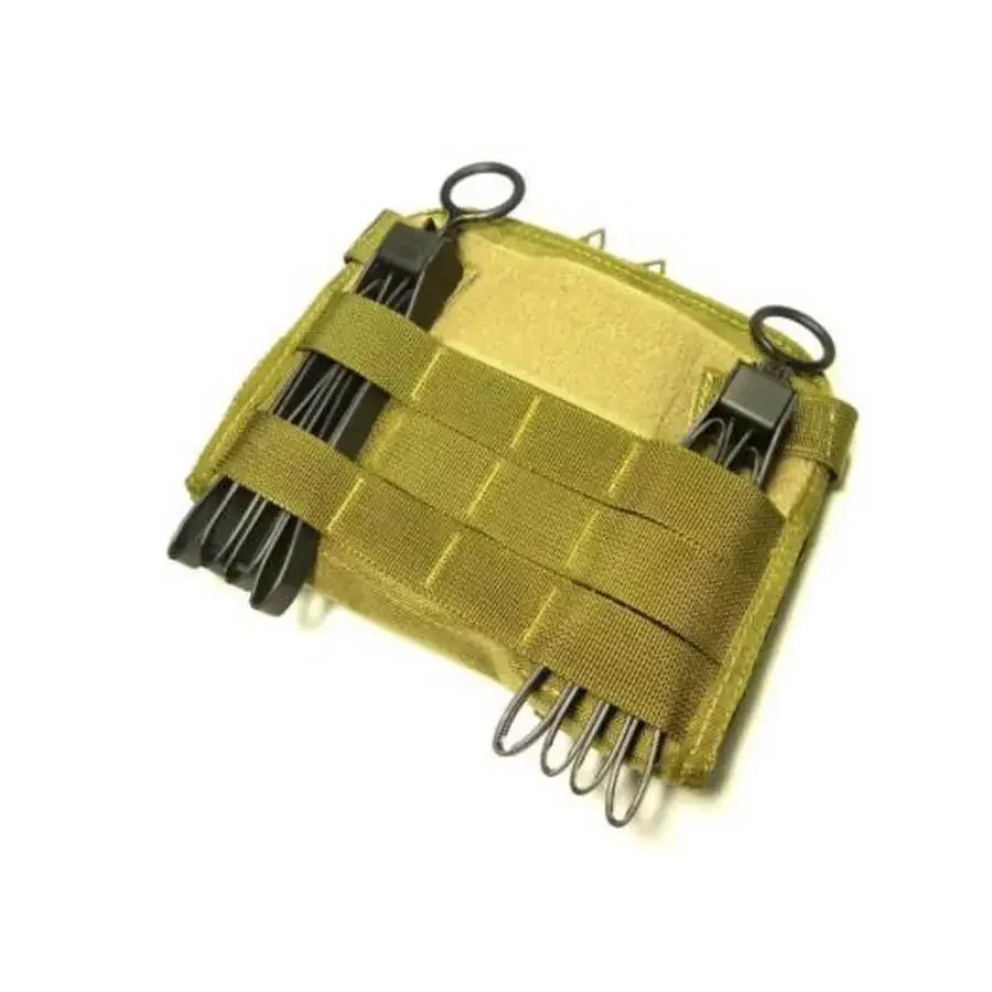 Correa de brida para cables de plástico táctico, esposas, cinturón decorativo CS, amarillo, negro, naranja (1 juego/3 uds) - imagen 5