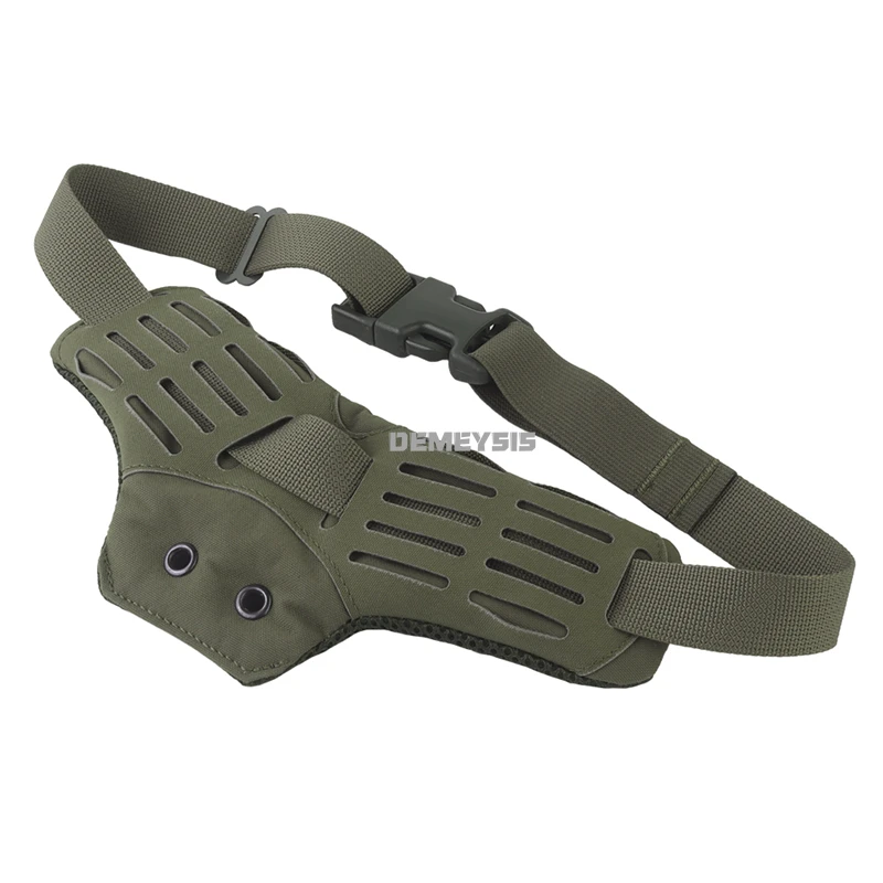 Fundas de caza con plataforma de pierna caída, funda táctica de arco para pierna, cinturón para muslo, plataforma, funda para pistola, Base adaptadora de bloqueo rápido - imagen 4