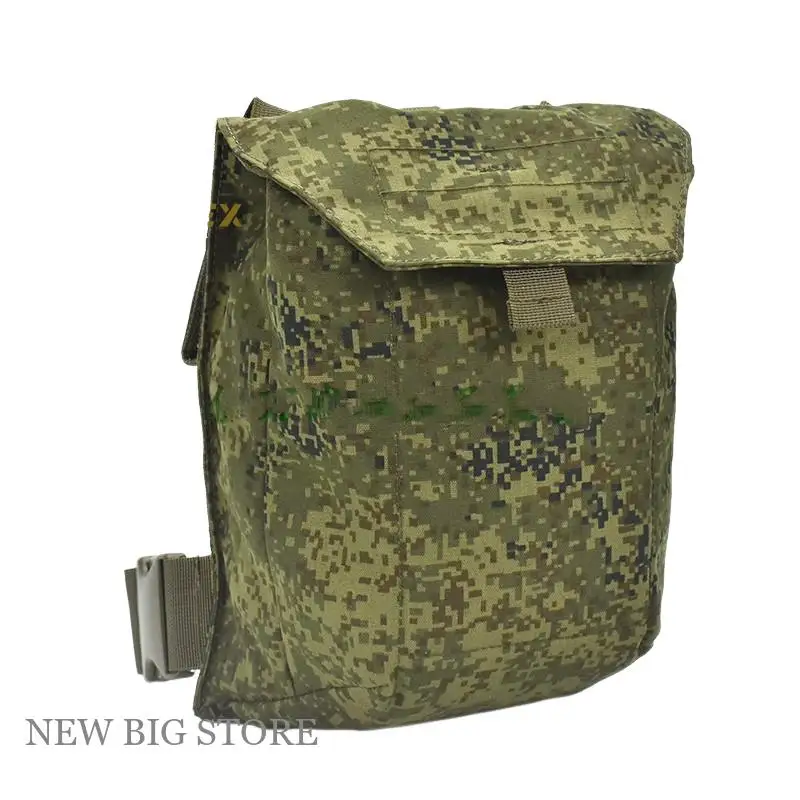 Equipo de caza 1000D impermeable poliéster duradero Rusia 6SH117 EMR ATFG camuflaje táctico gota pierna máscara de gas bolsa pierna bolsa - imagen 4