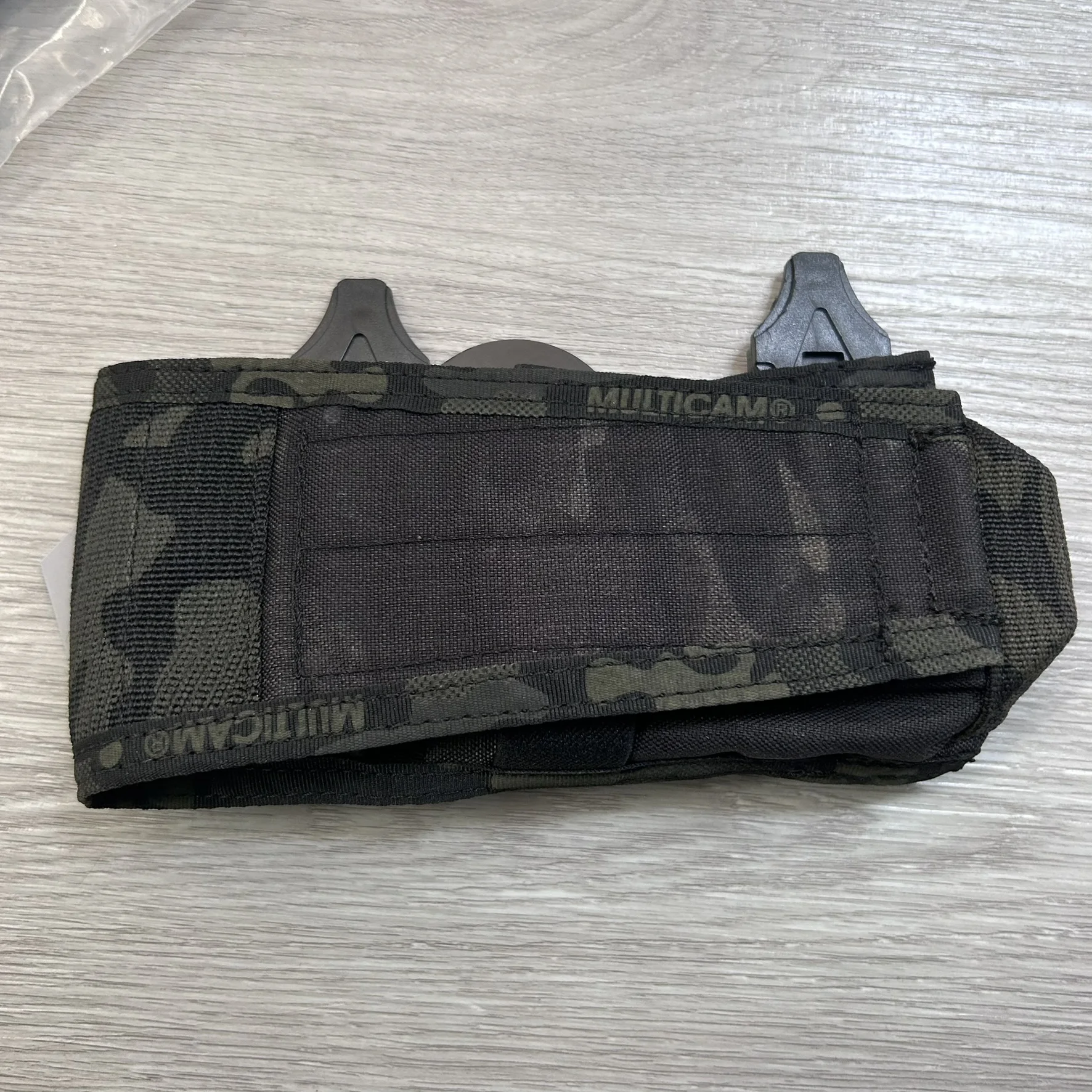 Bolsa para revistas M4 de carga lateral, equipo táctico Universal Horizontal Compatible con Molle para munición/linterna/herramientas - imagen 3