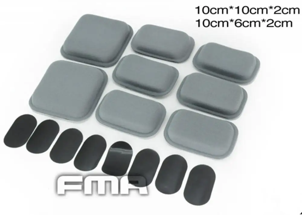 Almohadillas de espuma de memoria para casco táctico, juego de almohadillas de espuma para Airsoft, caza, CP FAST/MICH/ACH - imagen 2