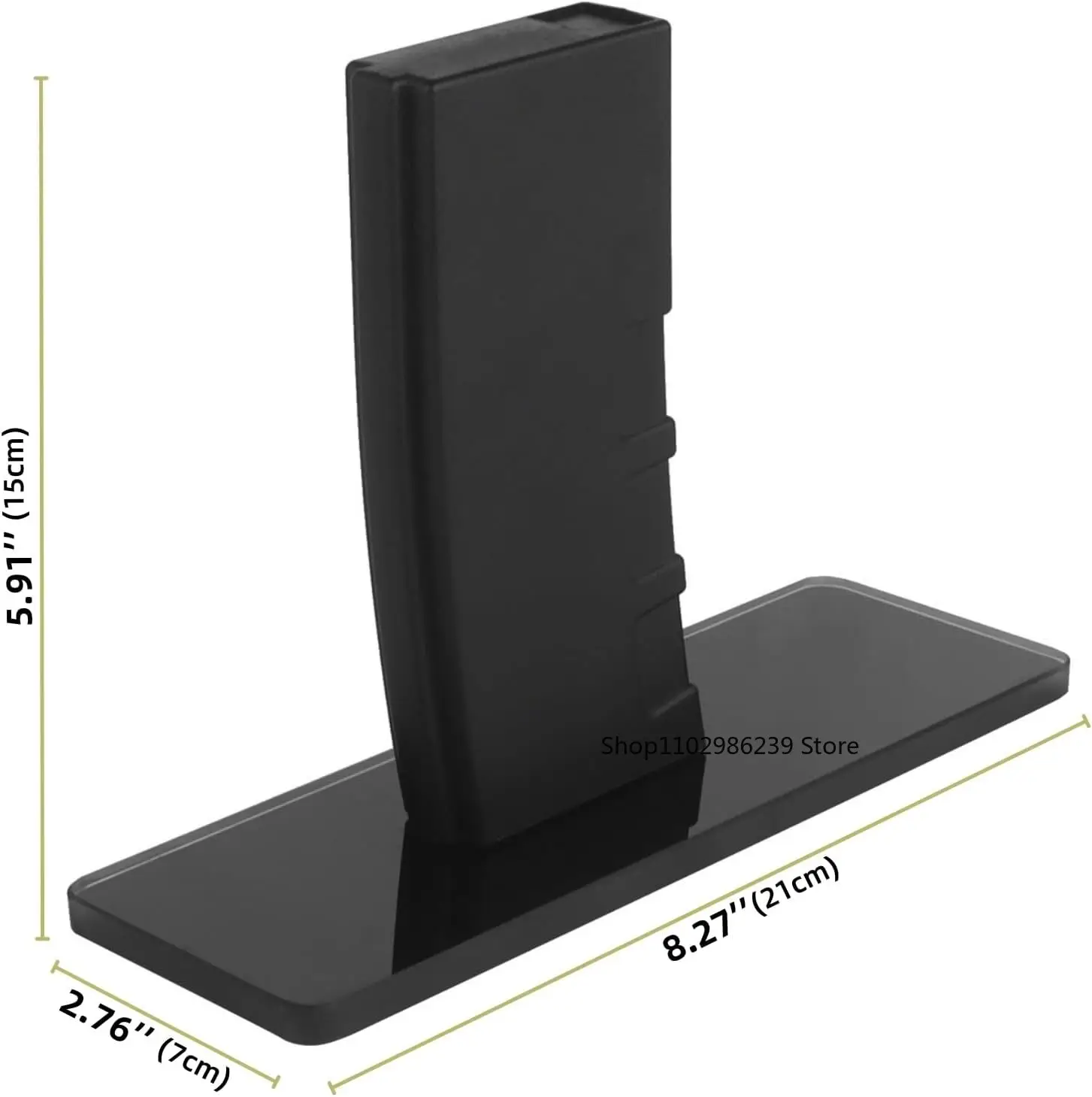 Soporte de exhibición y mantenimiento AR (AEG) para M4 AR15 con liberación rápida y almohadillas antideslizantes con base de vidrio para accesorios Airsoft de caza - imagen 5