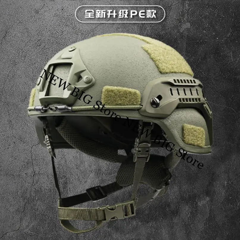 Casco táctico antibalas MICH UHMWPE, suspensión Wendy, NIJ IIIA - imagen 3