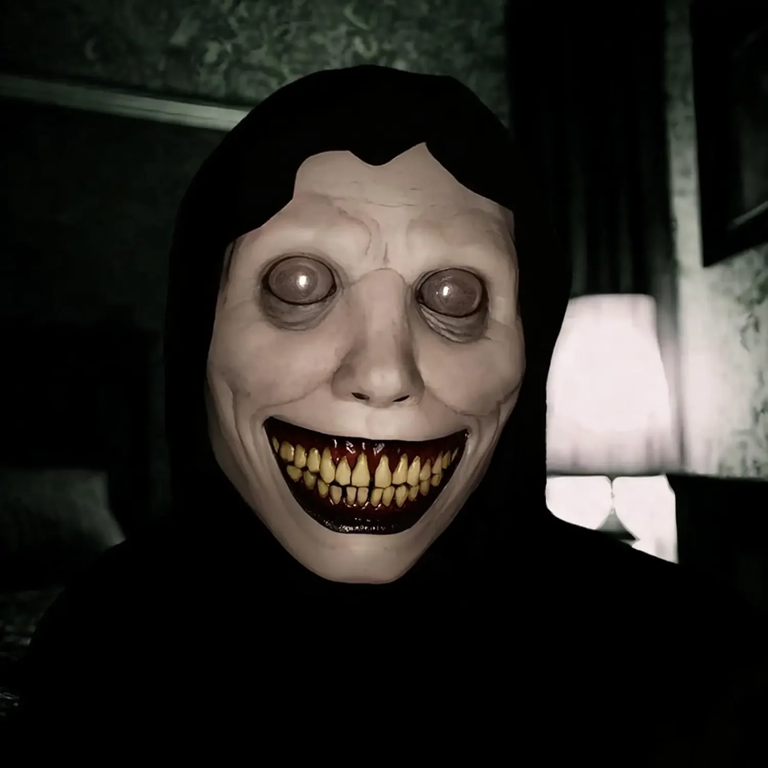 Máscara de Halloween aterradora: máscara de terror espeluznante de látex natural realista con ojo para fiesta de disfraces de cosplay de Halloween para adultos - imagen 3