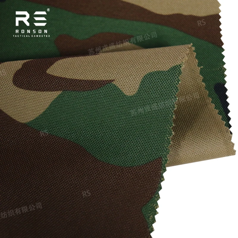 Tela de poliéster 1000D de camuflaje de jungla en cuatro colores, bolsa impermeable con estampado grueso, subbolsa táctica, tela de estera - imagen 5