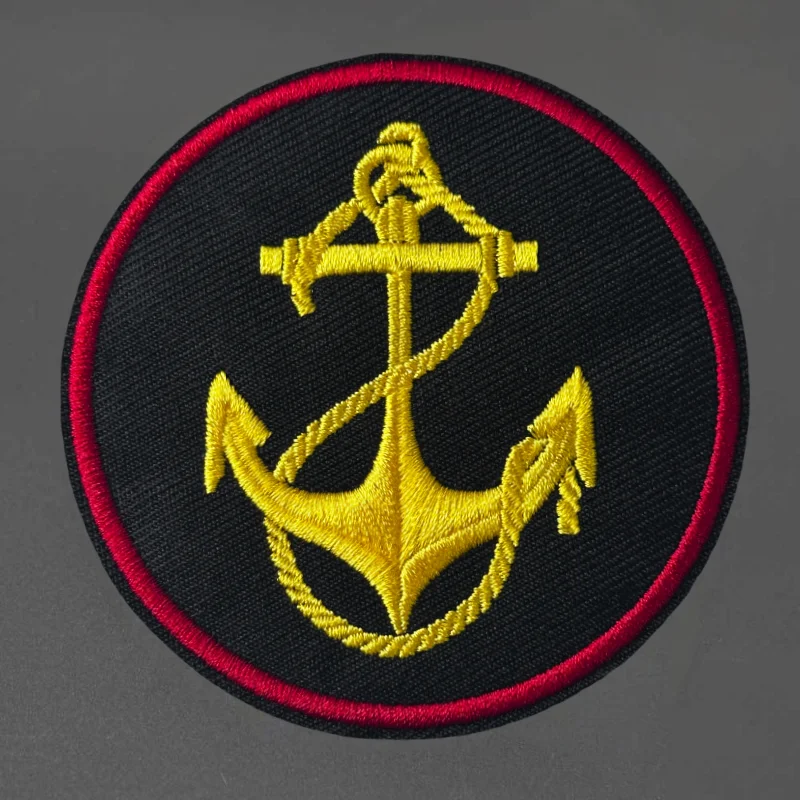 Parche bordado militar de la Marina, chaleco táctico, gancho y bucle, sombrero, insignia de moral, mochila, pegatina decorativa, parches para brazalete para ropa