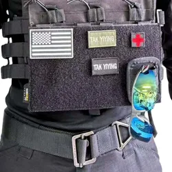 Panel MOLLE portaequipamiento táctico con velcro organizador