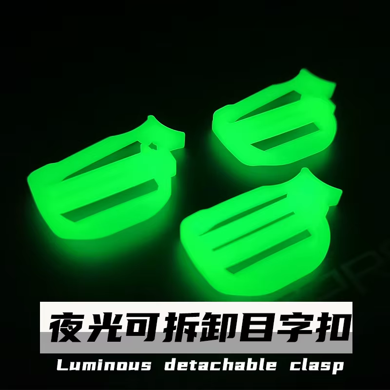 Hebilla desmontable luminosa con gancho nailon para mochila MOLLE - imagen 5