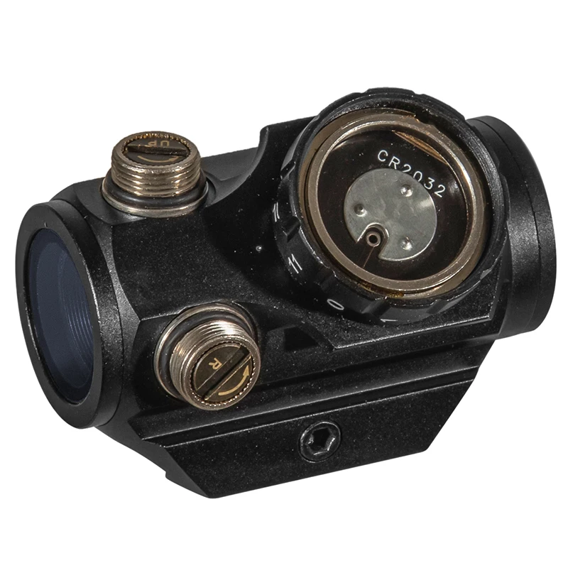 Mira compacta de punto rojo, 1x25, mira réflex MOA, Mini mira de Rifle con montaje elevador de 1 pulgada - imagen 5