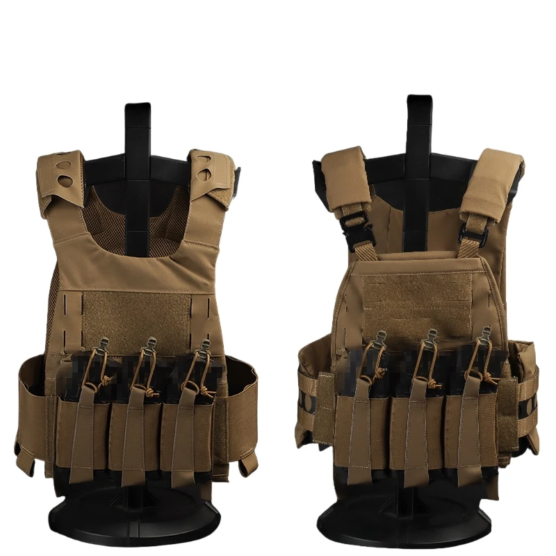 Paquete de función de revista triple elástica con panel frontal y gancho y bucle con botón G 5,56 7,65 - imagen 4