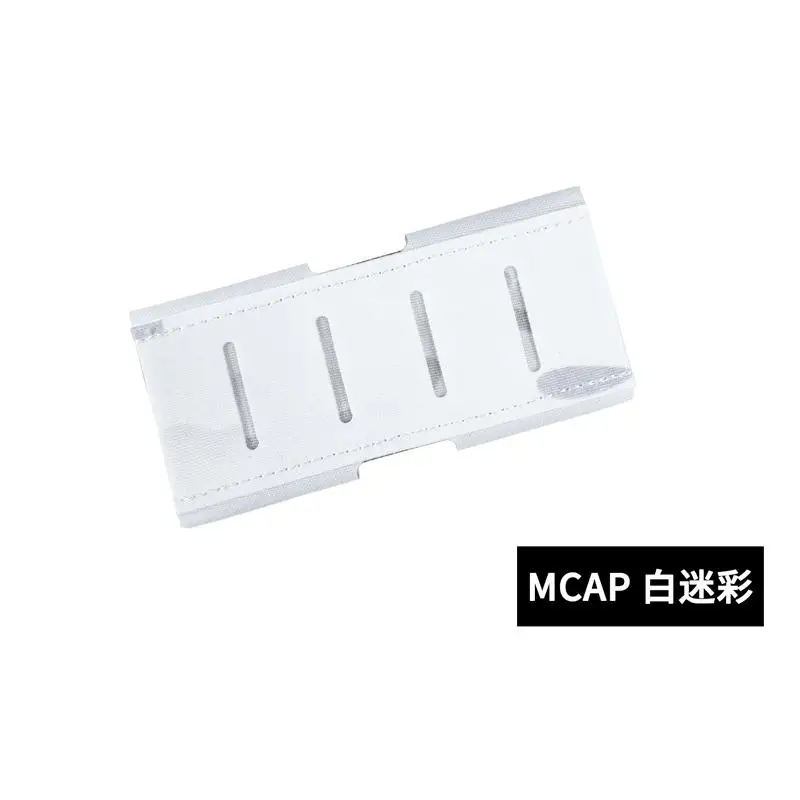 Cinturilla táctica estrecha Separable desmontable Horizontal Molle pieza Modular única Splitable MCAP MCBK RG WG - imagen 5