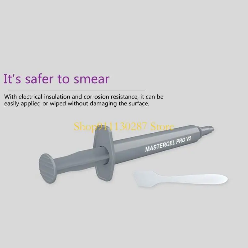 Pasta grasa térmica J1HC, Mastergel V2 silicona para CPU GPU, disipador térmico para procesador, Enfriador - imagen 4