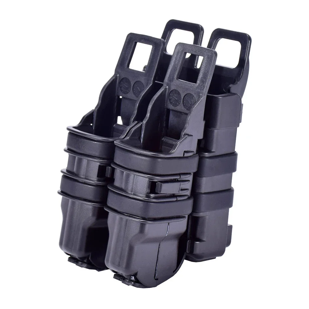 Soporte táctico de 5,56mm para pistola, bolsa para cargador, para caza, Airsoft, AR, Fast Mag, M4, M16 - imagen 2