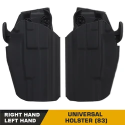Funda táctica para pistola mano izquierda/derecha Universal de tracción rápida caza combate Airsoft funda 579 sistema de bloqueo de agarre cinturones equipo