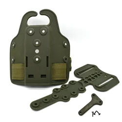 Funda táctica para pistola de muslo y cinturón