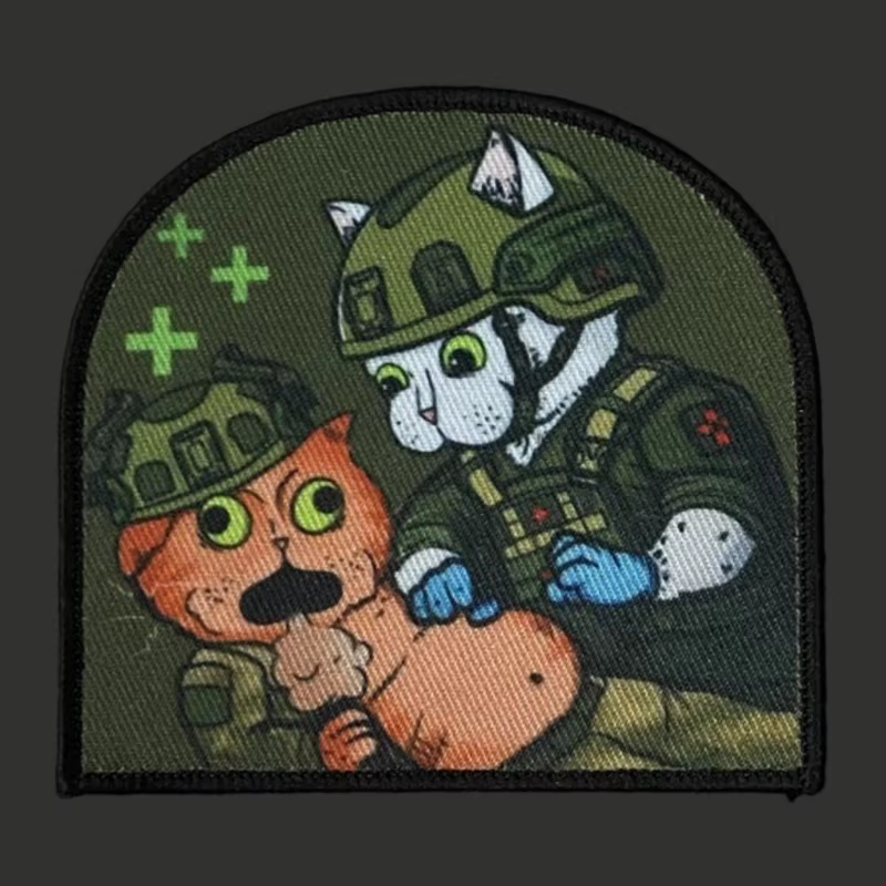 Parche velcro moral militar – Insignia táctica para mochila - imagen 2