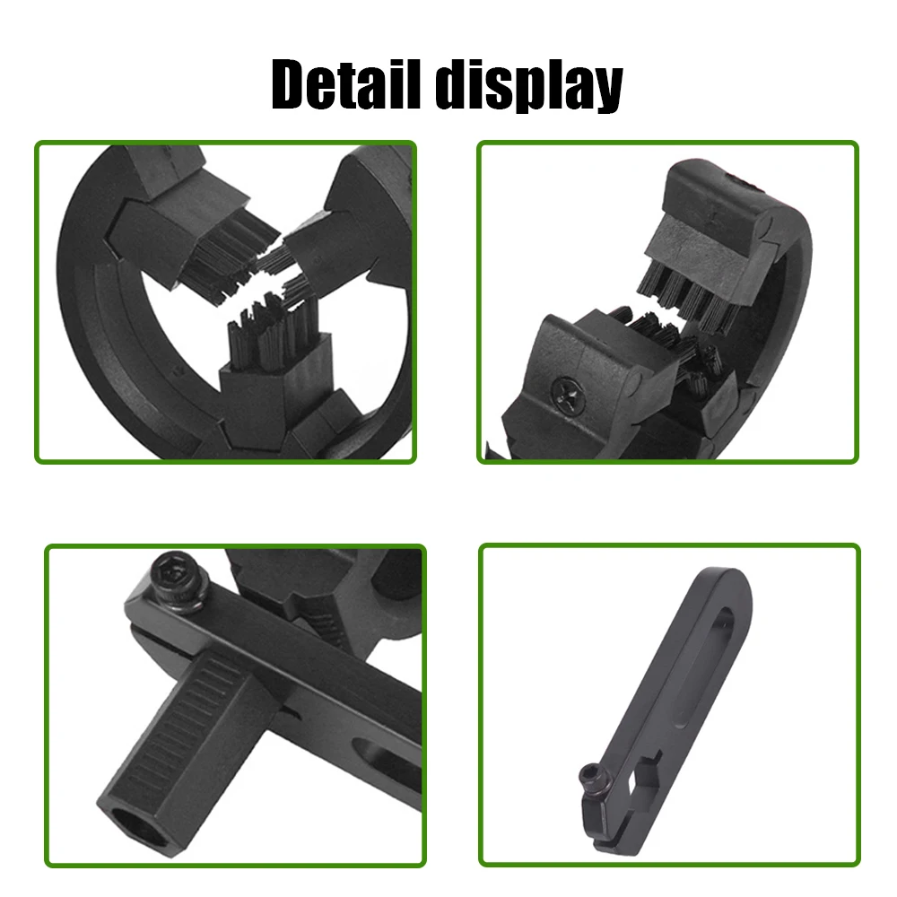 1 Uds. Reposapiés Universal para cepillo, arcos compuestos, reposapiés para mano izquierda/derecha, Compatible con cepillo de cerdas, arco, suministros de tiro con arco - imagen 3