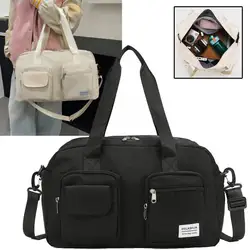 Bolsa de mano deportiva de 5cm, bolsas expandibles para gimnasio, Fitness, Yoga, viaje en seco y húmedo, bolso de mano, equipaje para senderismo al aire libre, bolso de fin de semana