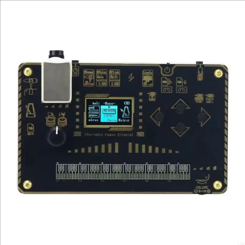 Procesador efectos guitarra Kazoo profesional 24 bits 48 kHz muestreo 60+ sonido K1KF - imagen 4