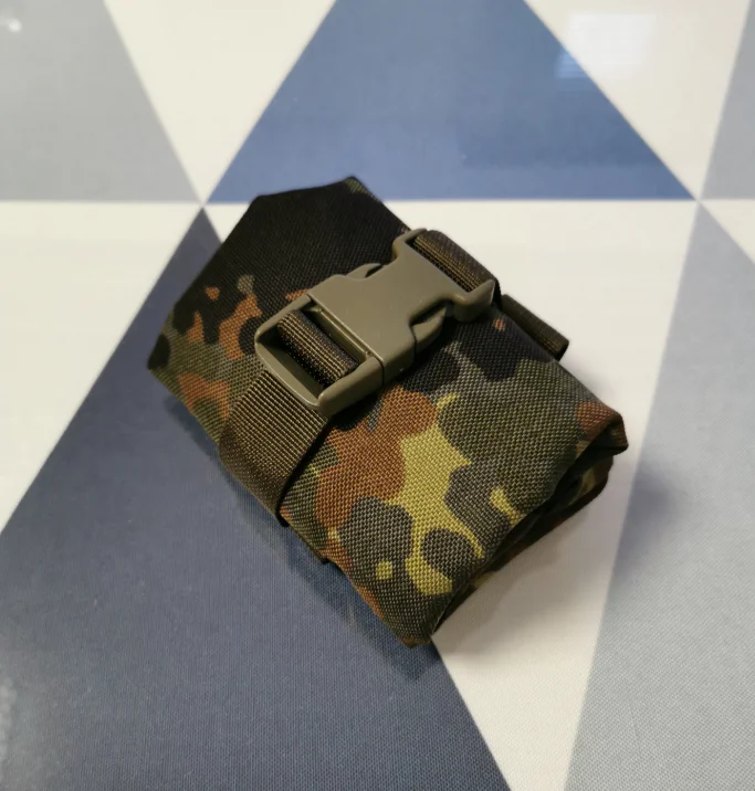 Bolsas de reciclaje tácticas de camuflaje alemán, cartera con bolsa de mapas, 36 bolsas individuales de uso General, personalizadas - imagen 5