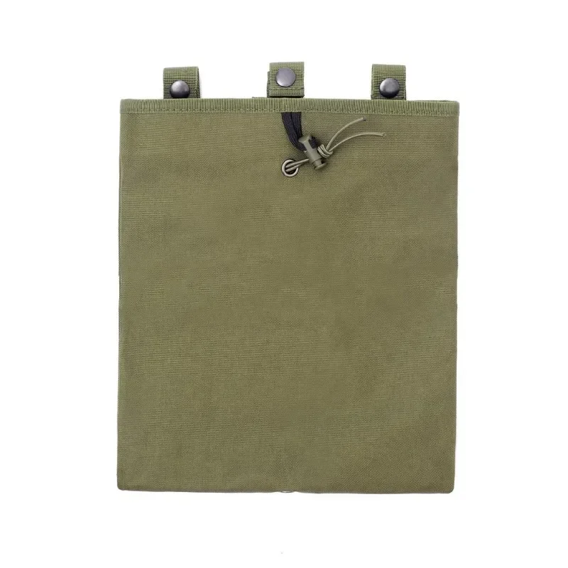 Bolsa de basura MOLLE, bolsa de recuperación Mag de caza, paquete de almacenamiento de reciclaje de revistas con cordón, soporte de equipo de caza - imagen 4