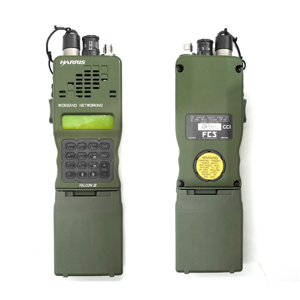 Auricular de radio de comunicación táctica Walkie-Talkie KDU Dispositivos transceptores tácticos totalmente metálicos FCS-TACTICAL AN/PRC-152 (A) - imagen 2