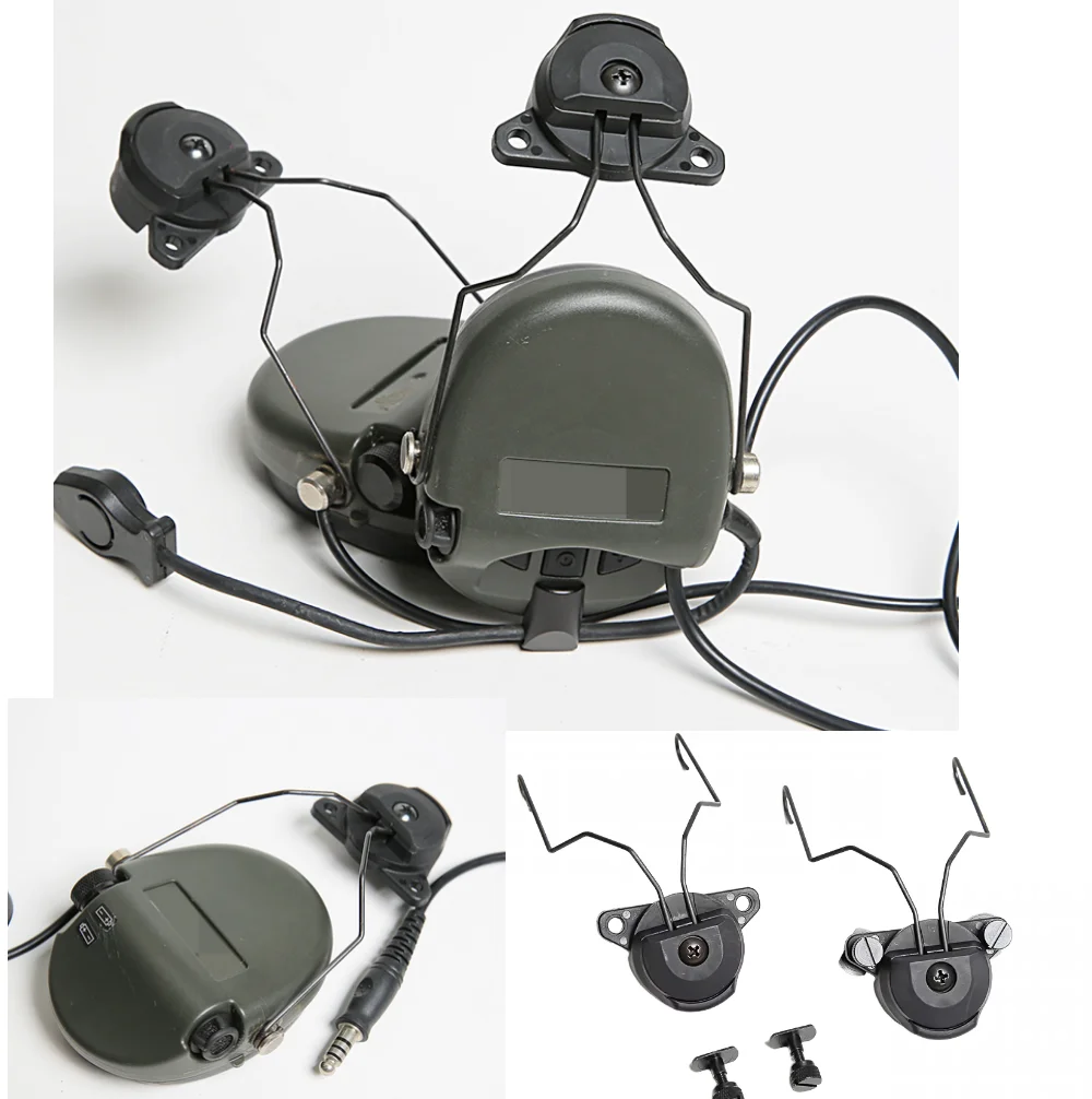 FMA EX 2,0 casco adaptadores de liberación rápida FARA OTH Kit versión Comtec casco táctico auriculares con reducción de ruido accesorios TB1292