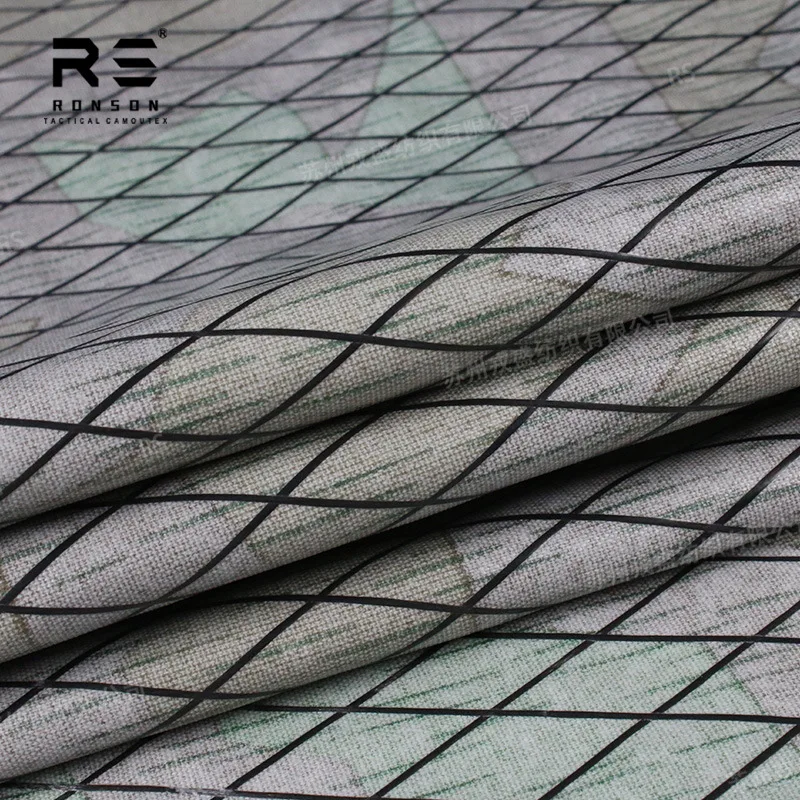 380GSM camuflaje dividido alemán 500D nylon X-PAC tela de rejilla de diamante compuesto tela ligera impermeable - imagen 4
