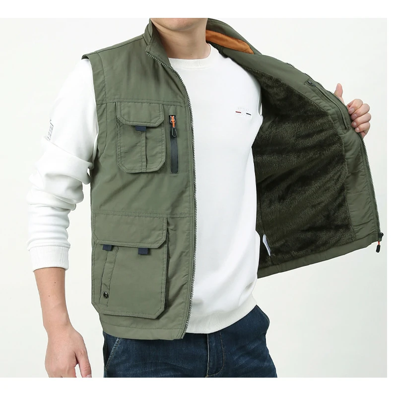 Chaleco anticuchillo, cuchillo táctico militar de autodefensa, moda multibolsillo, anticorte, antipicaduras, ropa de policía Invisible de seguridad - imagen 5