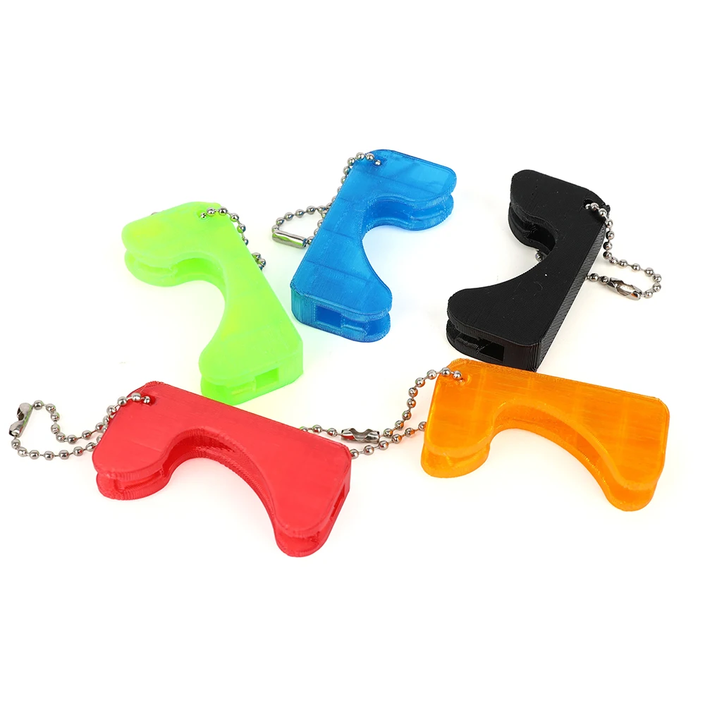 Protector de rueda de polea de arco compuesto PLA duradero para tiro con arco, herramienta de arco compuesto de caza portátil multicolor - imagen 3